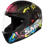 خرید کلاه کاسکت نوجوان SMK بایونیک مدل CHIMPZ (MA264)