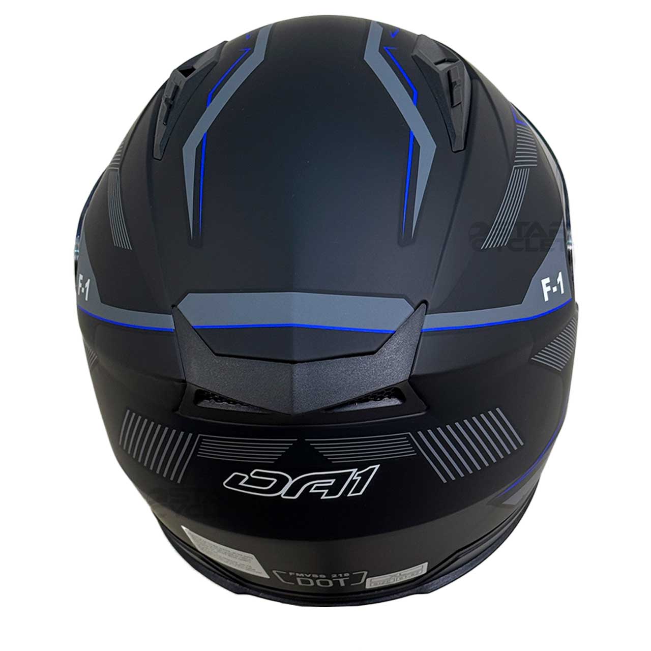 وزن کلاه کاسکت بدون فک DA1 مدل 402 GRPHIC BLU