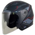 خرید کلاه کاسکت بدون فک DA1 مدل 402 GRPHIC RED