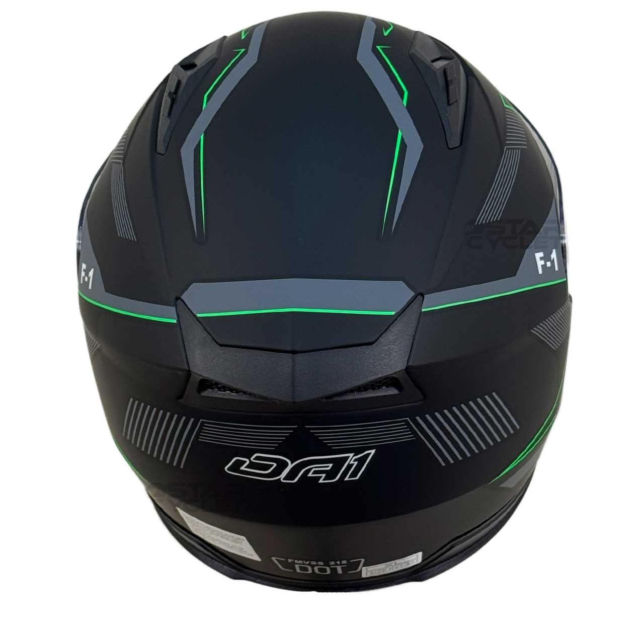 قیمت کلاه کاسکت بدون فک DA1 مدل 402 GRPHIC GRN