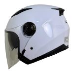 وزن کلاه کاسکت بدون فک DA1 مدل 402 SH WHITE