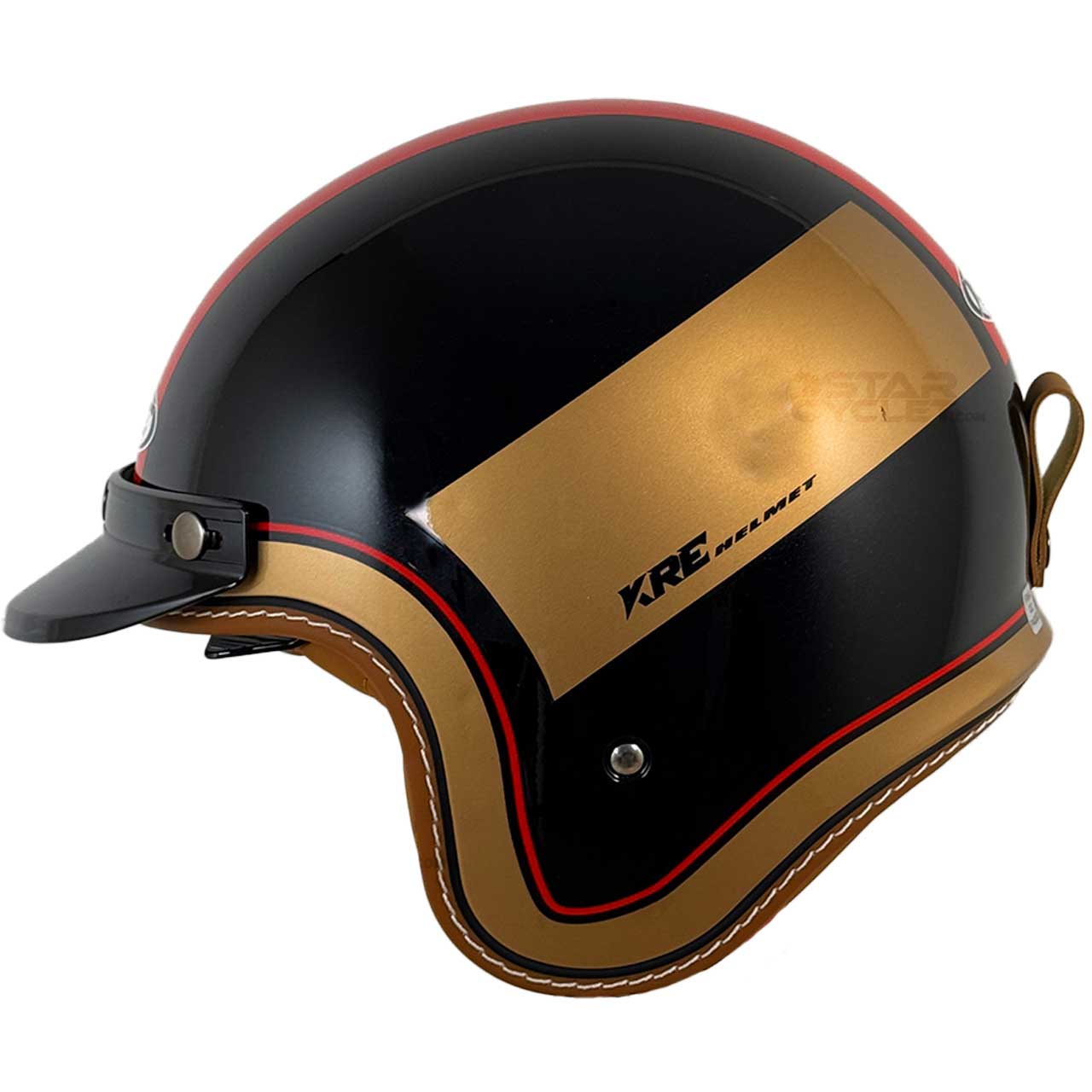 وزن کلاه کاسکت وسپایی KRE مدل GOLD PHANTOM