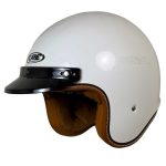 خرید کلاه کاسکت وسپایی KRE مدل GLOSS WHITE