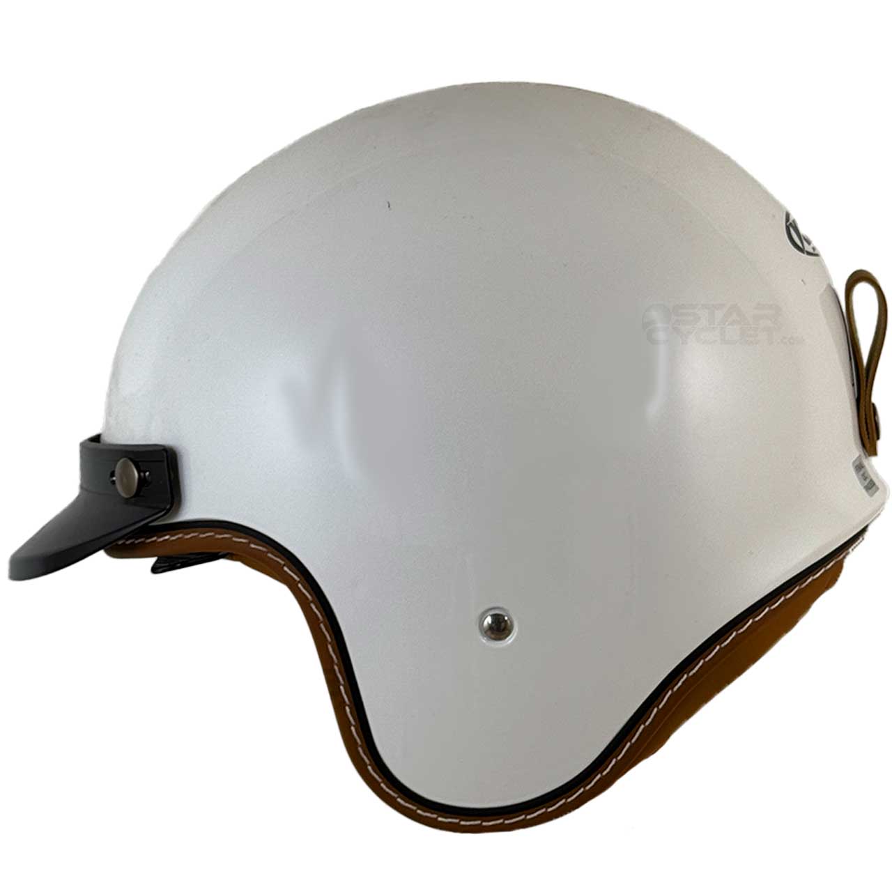 قیمت کلاه کاسکت وسپایی KRE مدل GLOSS WHITE