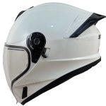 قیمت کلاه کاسکت فک متحرک سومان 975 مدل GLOSS WHITE