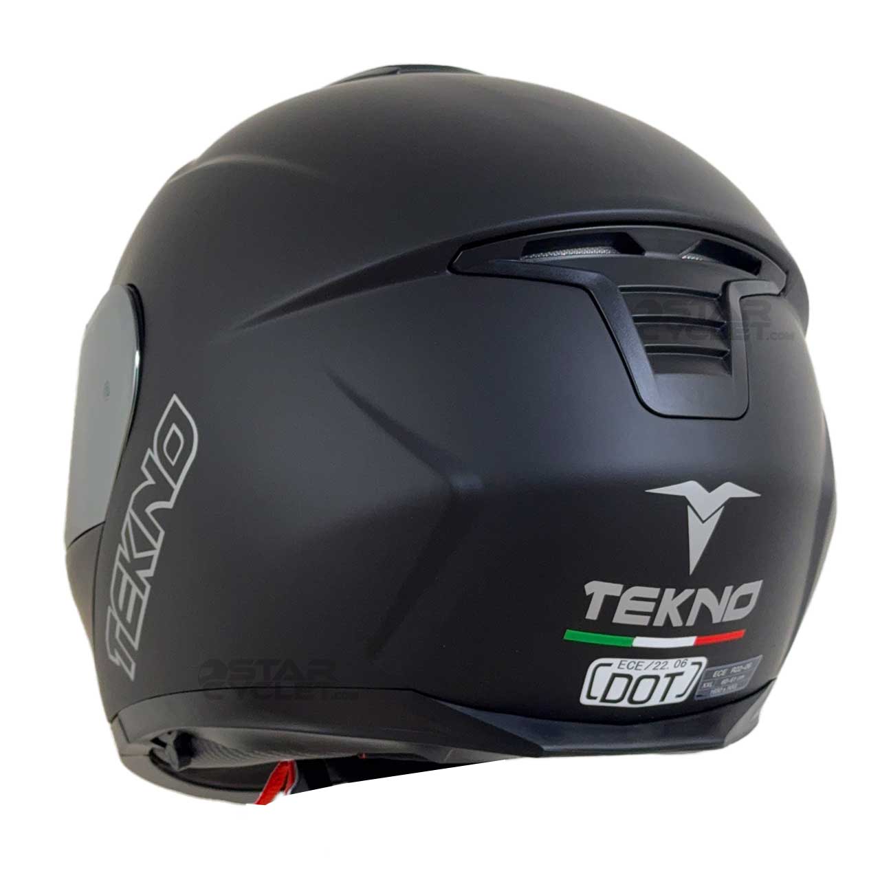 کیفیت کلاه کاسکت TEKNO مدل T144 MT BLACK