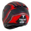 قیمت کلاه کاسکت TEKNO مدل T144 BKRD GERY