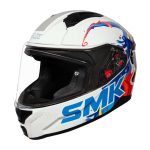 خرید کلاه کاسکت نوجوان SMK بایونیک مدل SPLASH (GL154)