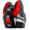 بررسی کلاه کاسکت گربه‌ای HNJ مدل BLAK RED