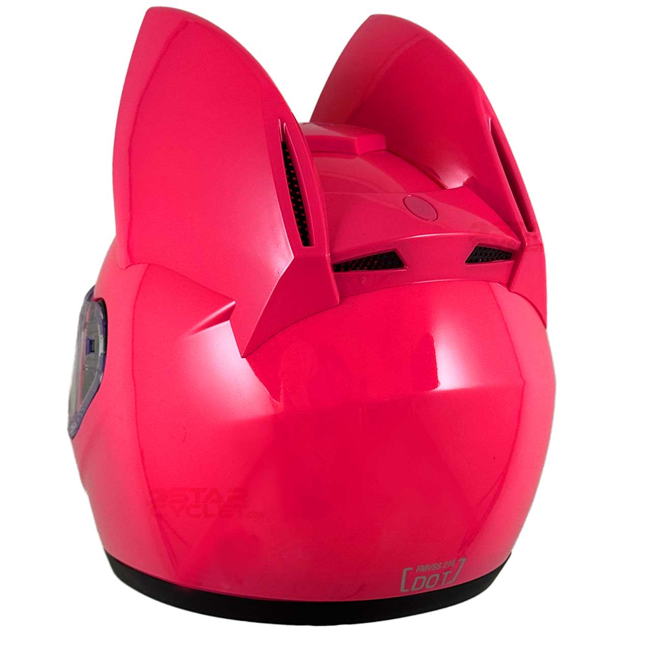 کیفیت کلاه کاسکت گربه‌ای HNJ مدل PINK