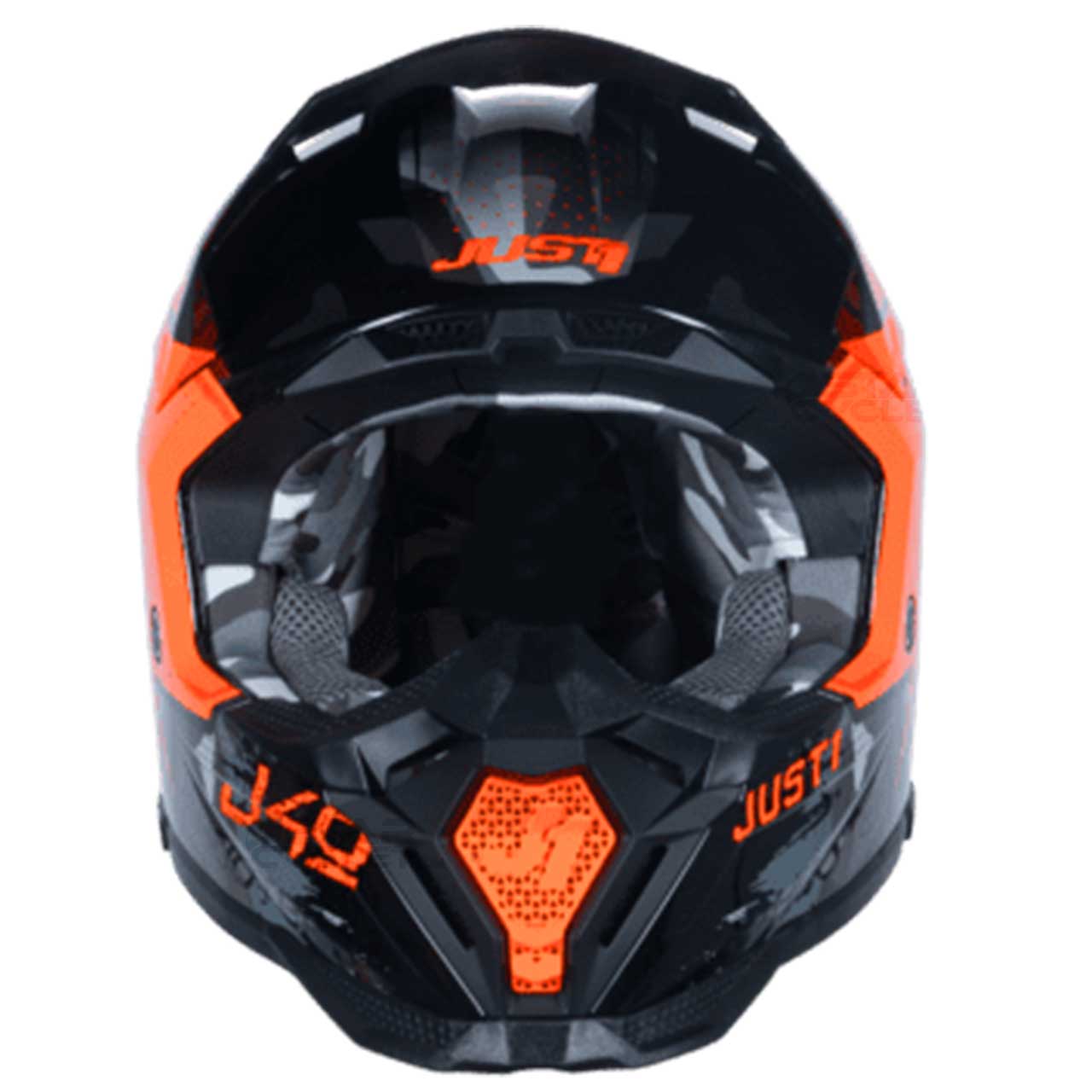 بررسی کلاه کاسکت کراسی JUST ONE مدل J40-ORANGE