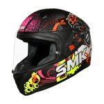 خرید کلاه کاسکت نوجوان SMK بایونیک مدل CHIMPZ (MA267)