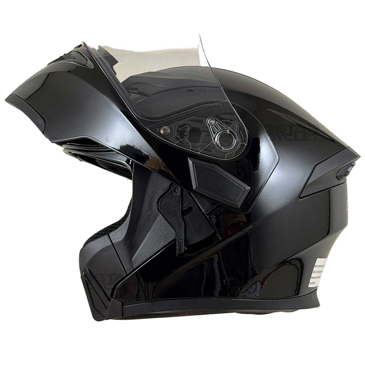 عکس کلاه کاسکت فک متحرک DA1 مدل 101 GLOS BLACK