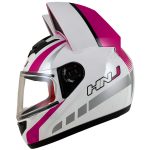 وزن کلاه کاسکت گربه‌ای HNJ مدل PINK WHITE SAMURAI