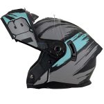 کیفیت کلاه کاسکت فک متحرک MA2 مدل 966 GREY