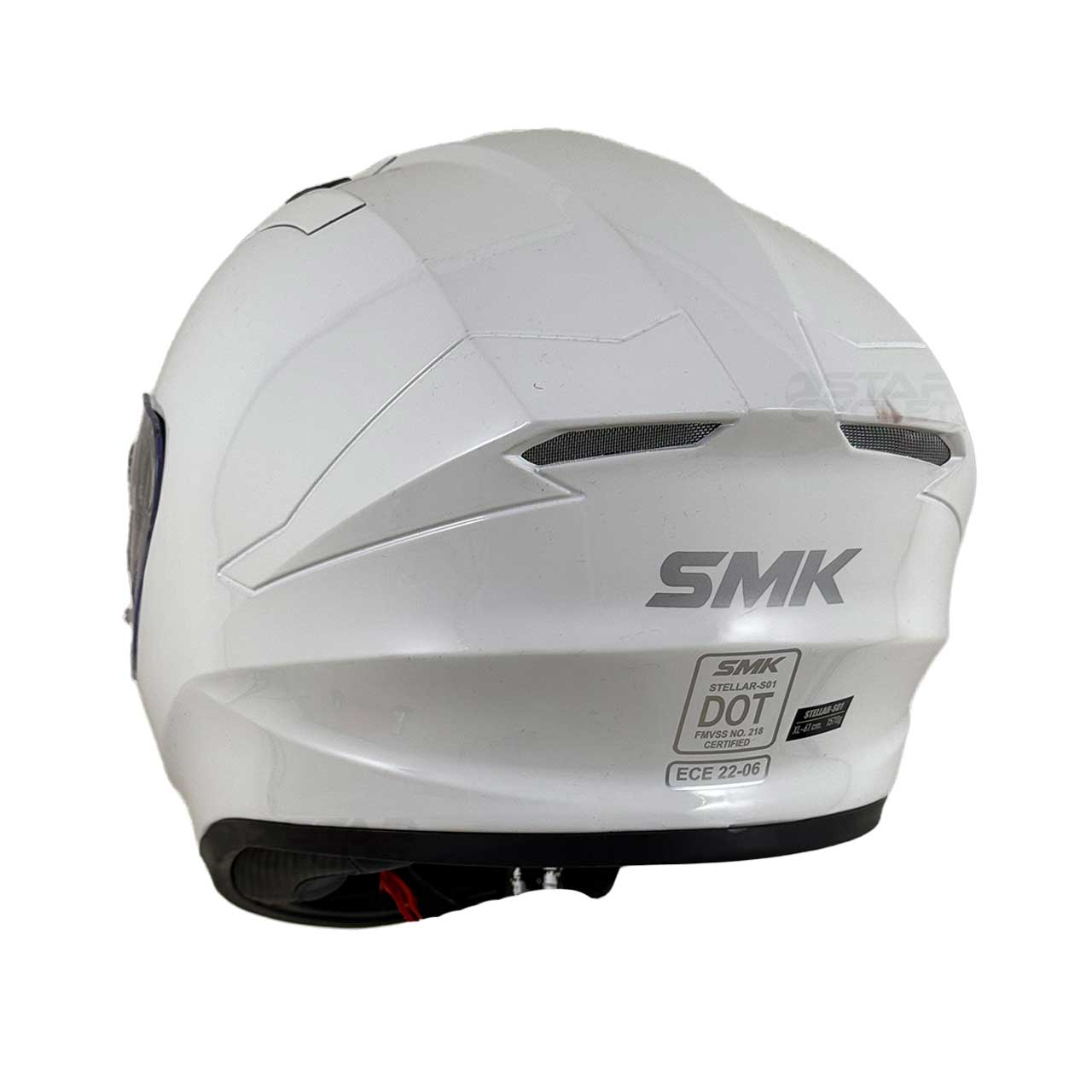 وزن کلاه کاسکت نوجوان SMK بایونیک مدل SOLID (GL100)