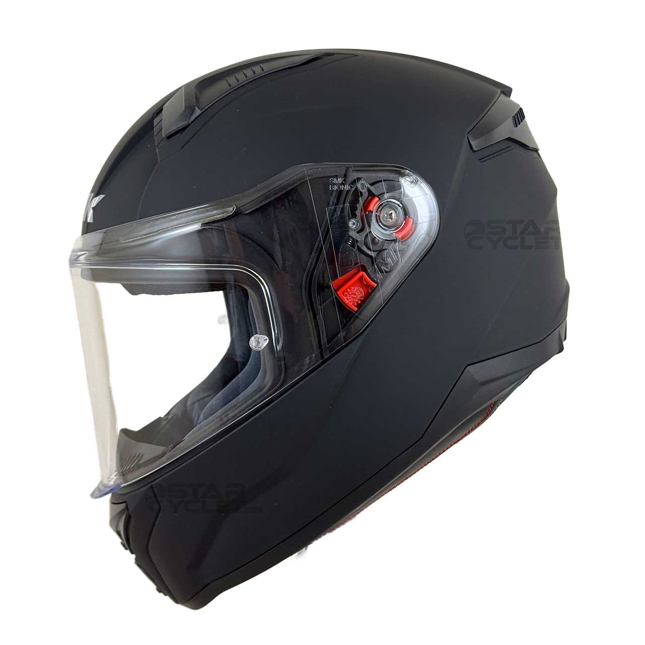 عکس کلاه کاسکت نوجوان SMK بایونیک مدل SOLID (MA200)