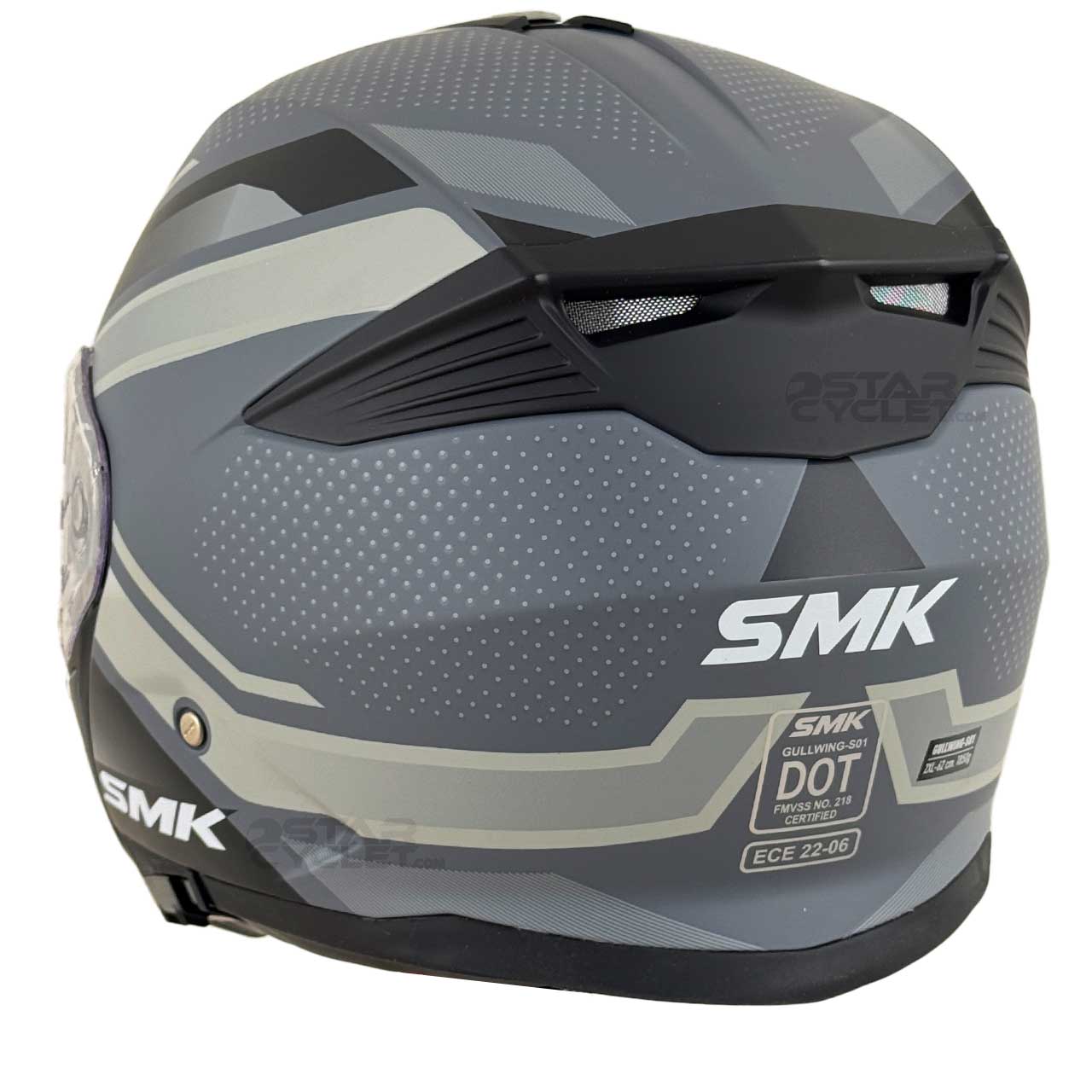 جنس کلاه کاسکت فک متحرک SMK گولوینگ مدل SUPERTOUR (MA661)