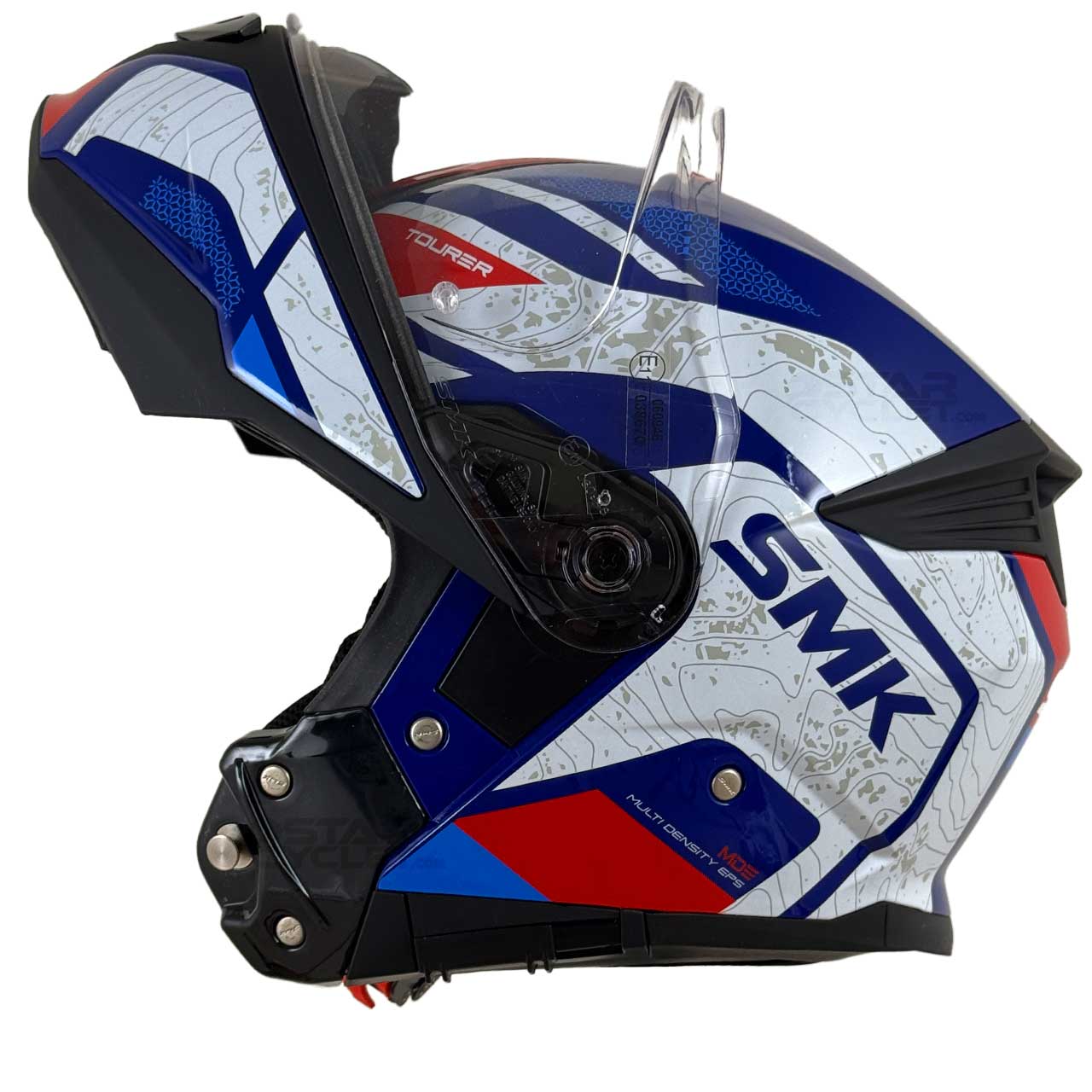 قیمت کلاه کاسکت فک متحرک SMK گولوینگ مدل NAVIGATOR (GL513) BLU