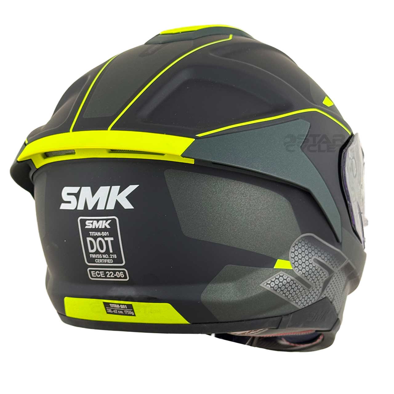 بررسی کلاه کاسکت SMK مدل (TITAN FIREFLY (MA284