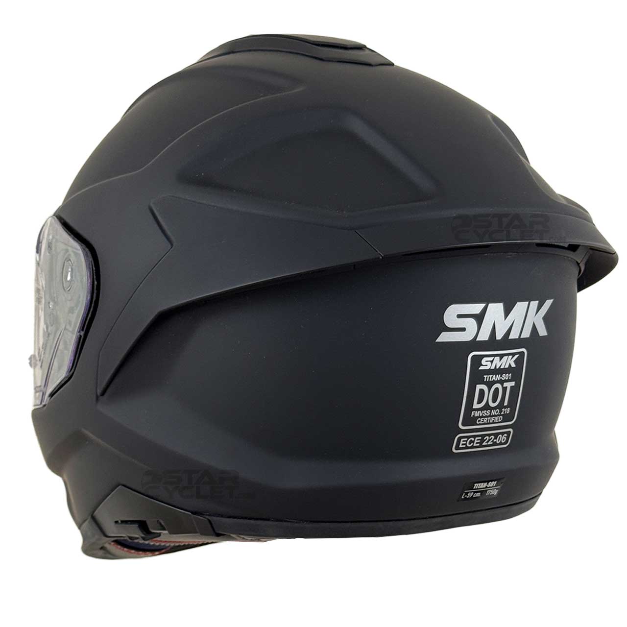 قیمت کلاه کاسکت SMK مدل (TITAN SOLID (MA200