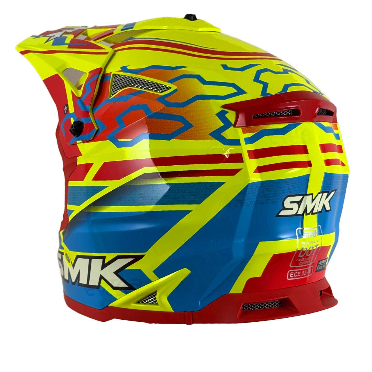 قیمت کلاه کاسکت کراسی SMK آلترا مدل TRIBOU (GL453)