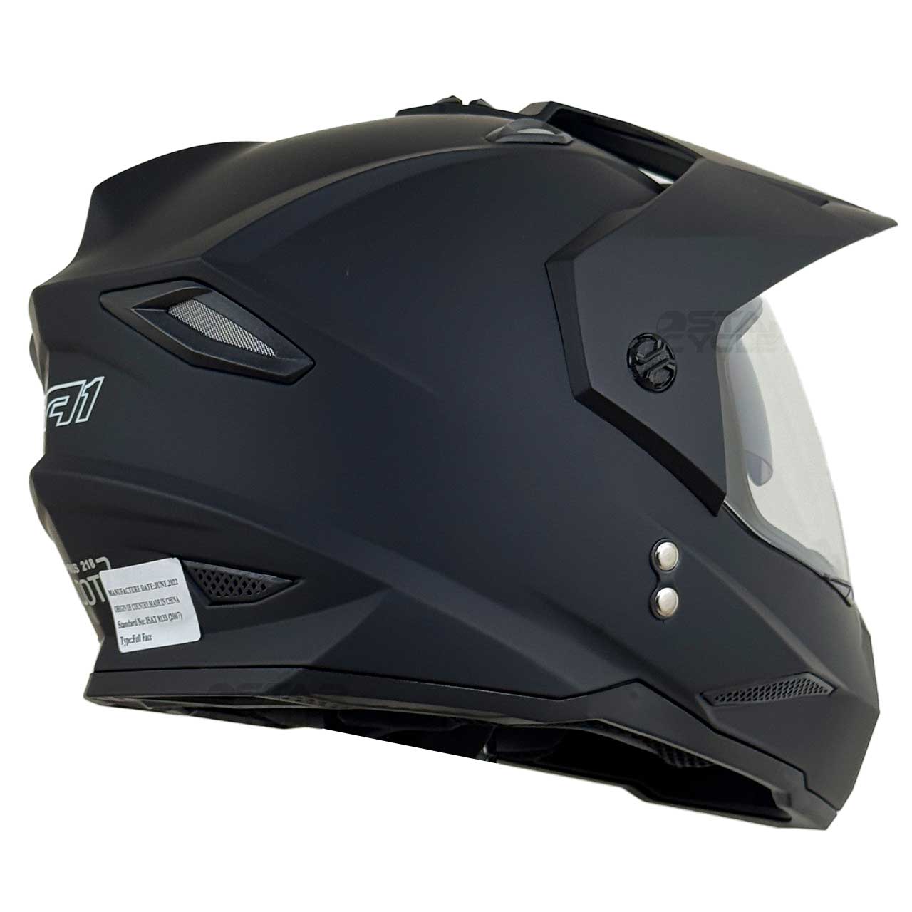 وزن کلاه کاسکت اندرو DA1 مدل 202 MAT BLACK