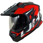 خرید کلاه کاسکت اندرو DA1 مدل 202 RED FLAG