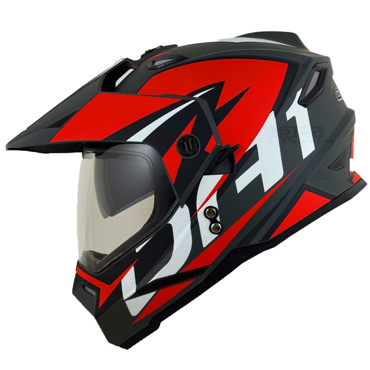 بررسی کلاه کاسکت اندرو DA1 مدل 202 RED FLAG