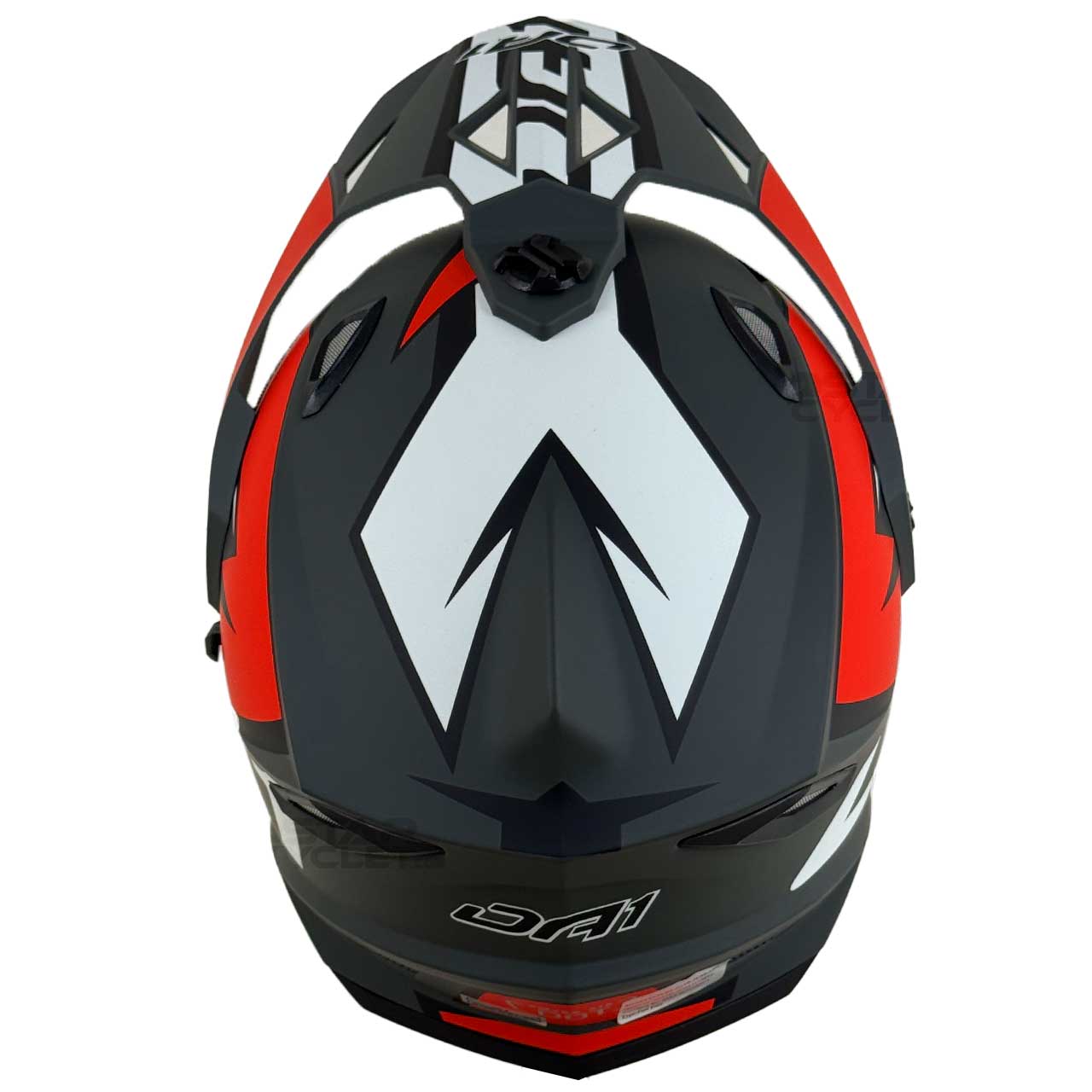 رنگ کلاه کاسکت اندرو DA1 مدل 202 RED FLAG