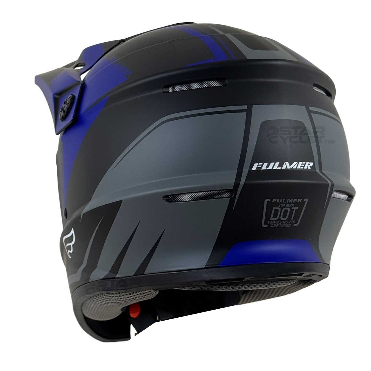 بررسی کلاه کاسکت کراسی FULMER مدل MT BLUE