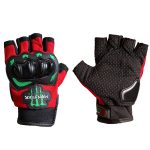 خرید دستکش نیمه موتورسواری MONSTER مدل RED
