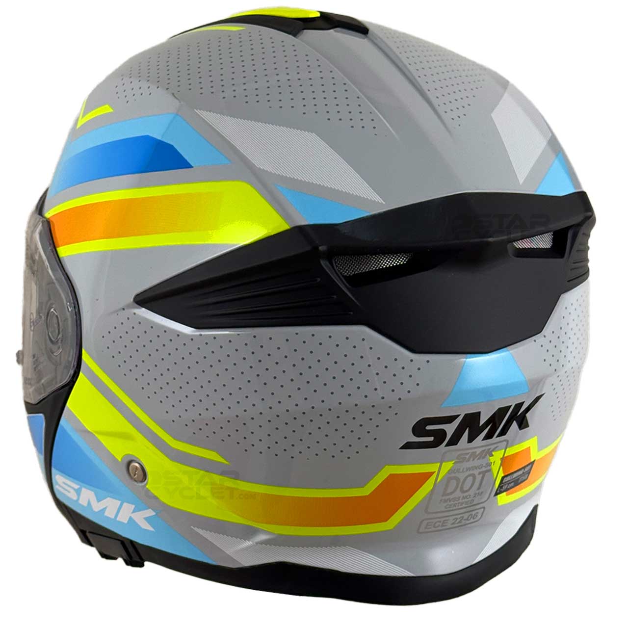 کیفیت کلاه کاسکت فک متحرک SMK گولوینگ مدل SUPERTOUR (GL654)