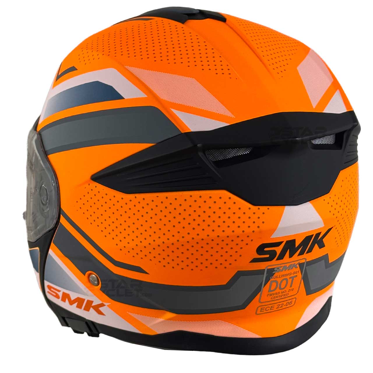 بررسی کلاه کاسکت فک متحرک SMK گولوینگ مدل SUPERTOUR (MA765)