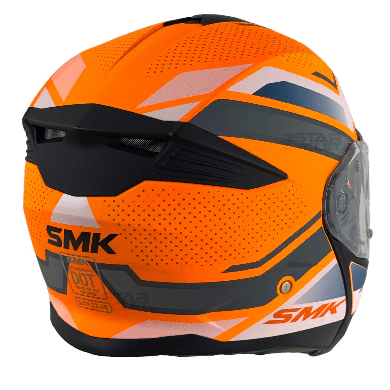 وزن کلاه کاسکت فک متحرک SMK گولوینگ مدل SUPERTOUR (MA765)