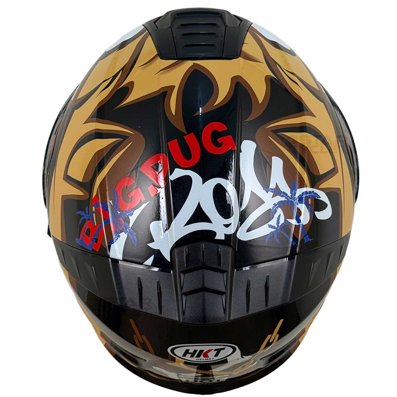 وزن کلاه کاسکت فک متحرک HKT مدل BIG PUG