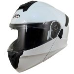 خرید کلاه کاسکت فک متحرک HKT مدل GLOS WHITE