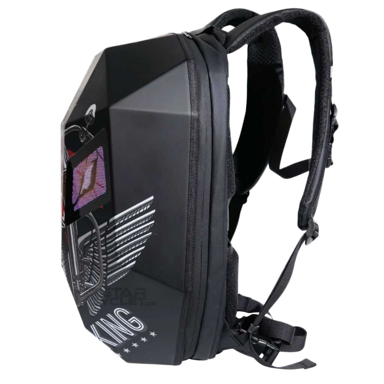 قیمت کوله پشتی چراغ دار موتور سواری مدل HARLEY