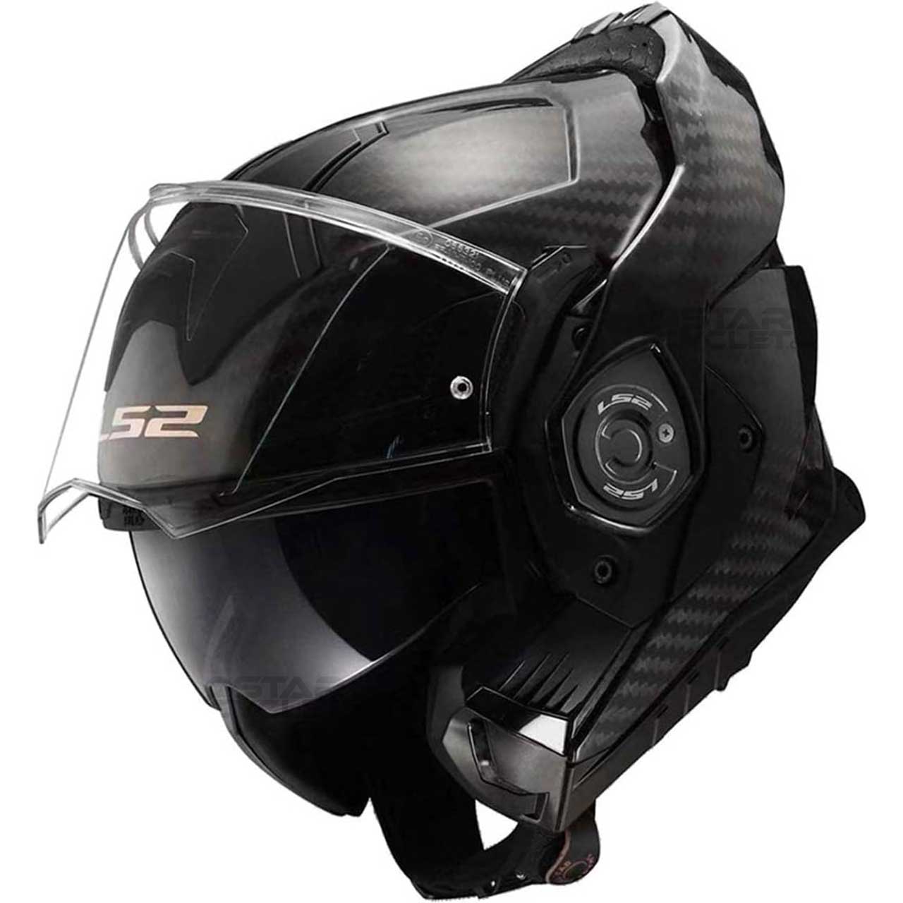 قیمت کلاه کاسکت فول متحرک LS2 مدل ADVANTX-CARBON MT BLACK