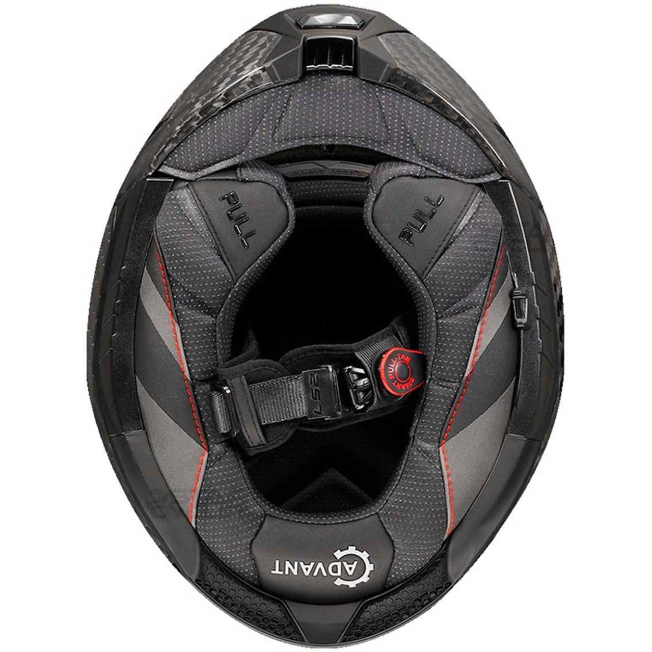 کیفیت کلاه کاسکت فول متحرک LS2 مدل ADVANTX-CARBON MT BLACK