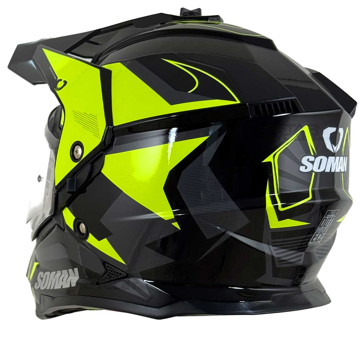 بررسی کلاه کاسکت سومان مدل M10 GREEN