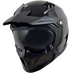 خرید کلاه کاسکت فک جدا راپیدو مدل 890 SHINE BLACK