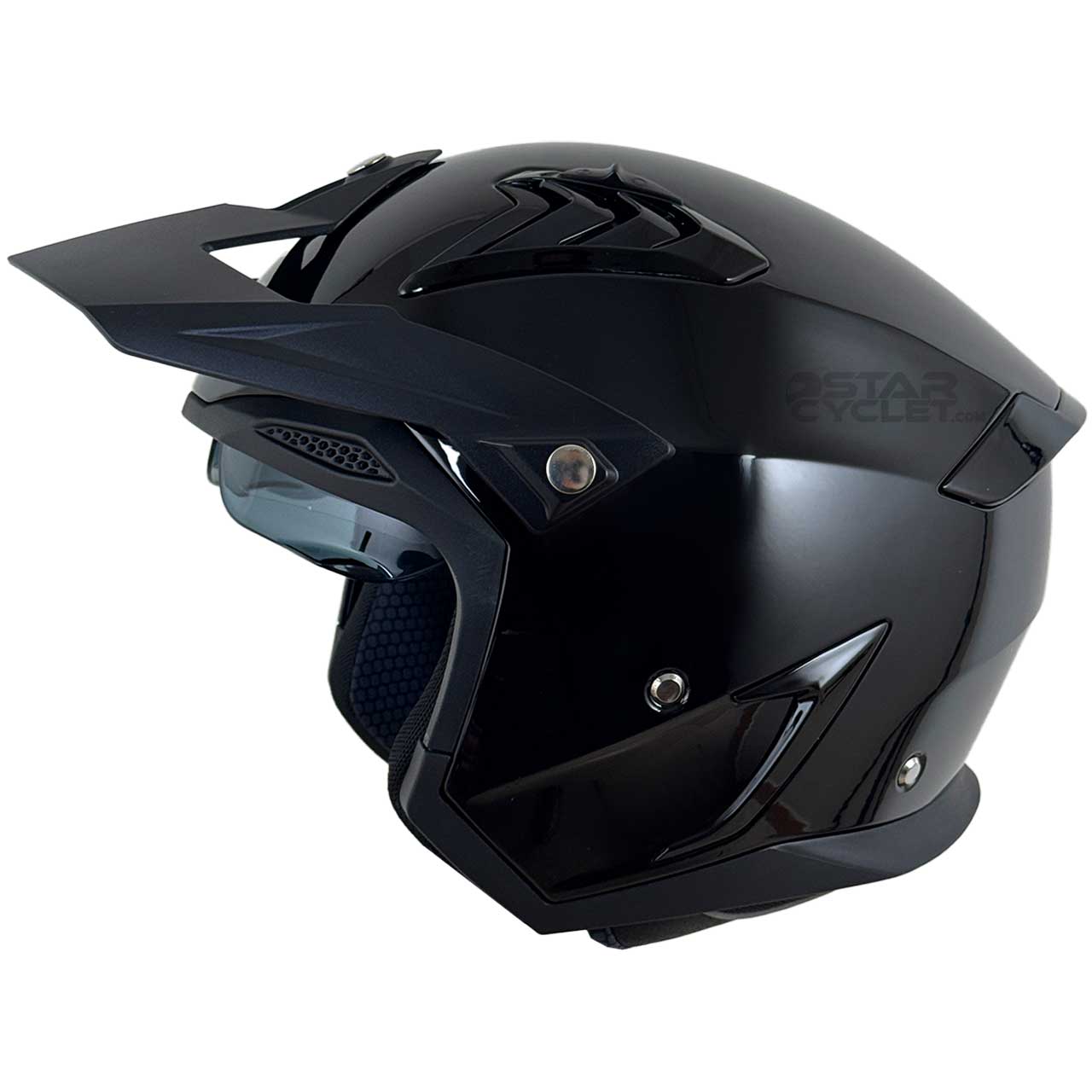 وزن کلاه کاسکت فک جدا راپیدو مدل 890 SHINE BLACK