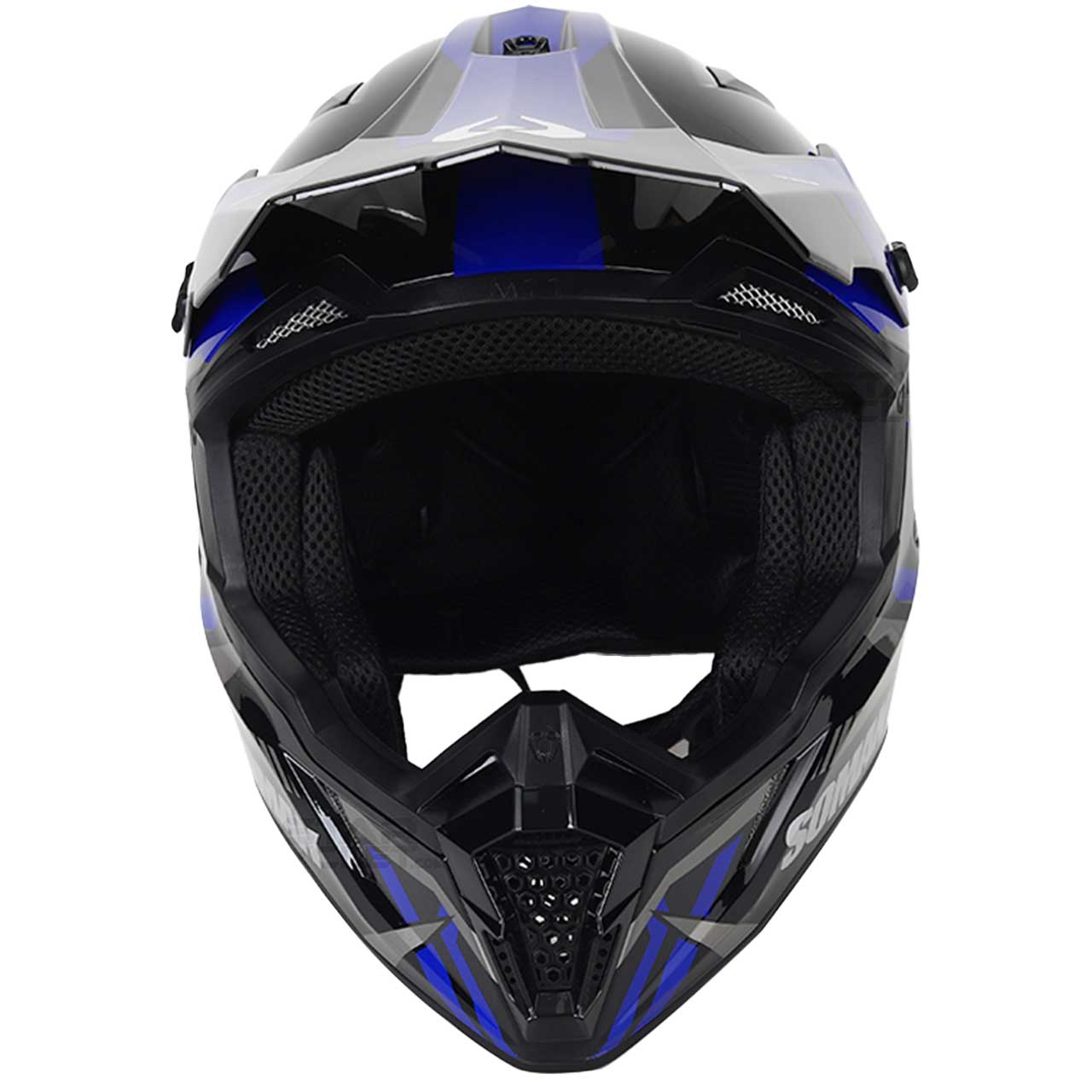 کیفیت کلاه کاسکت کراسی سومان مدل M11 BLUE