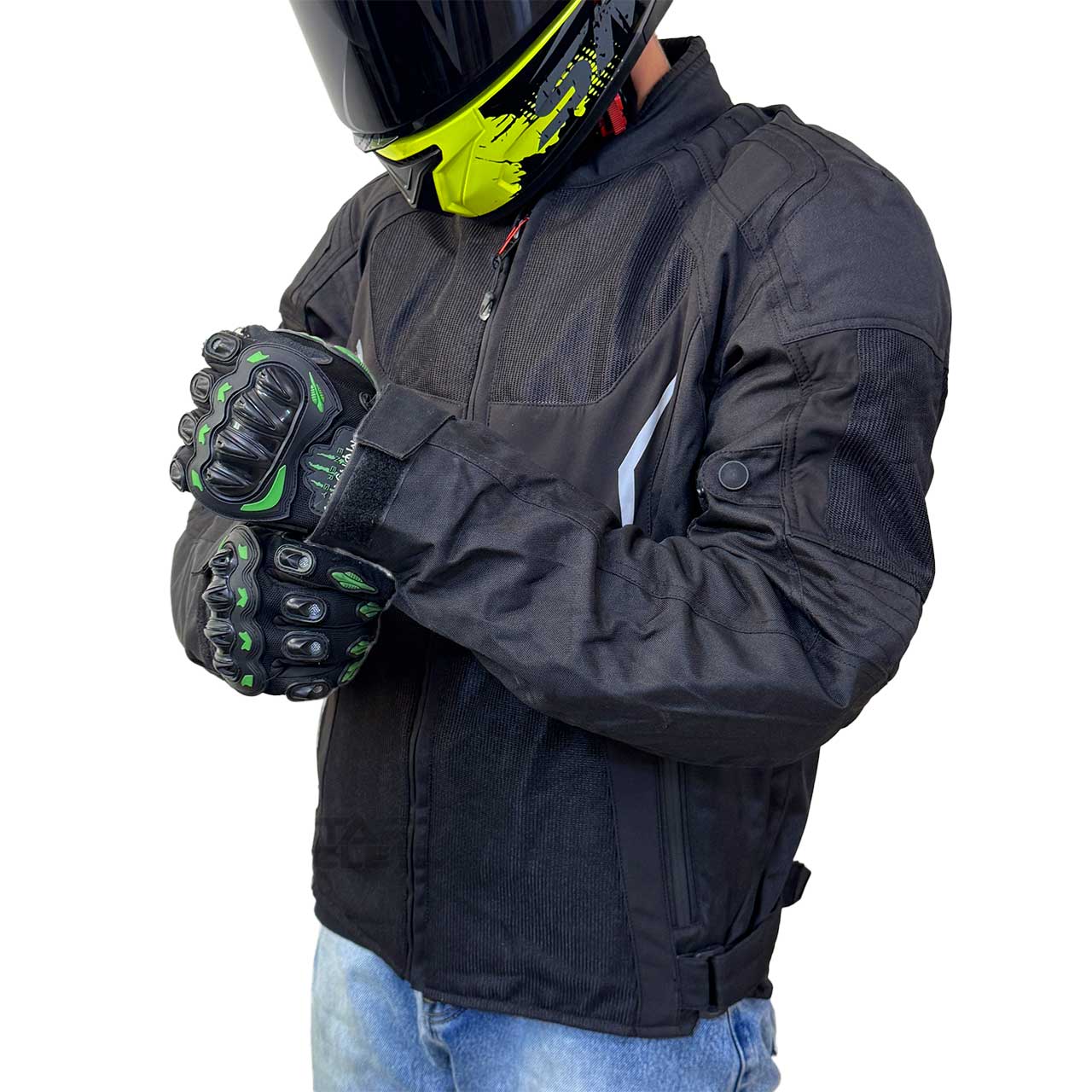 بررسی کاپشن موتور سواری ترونیک نت STATE مدل BLACK