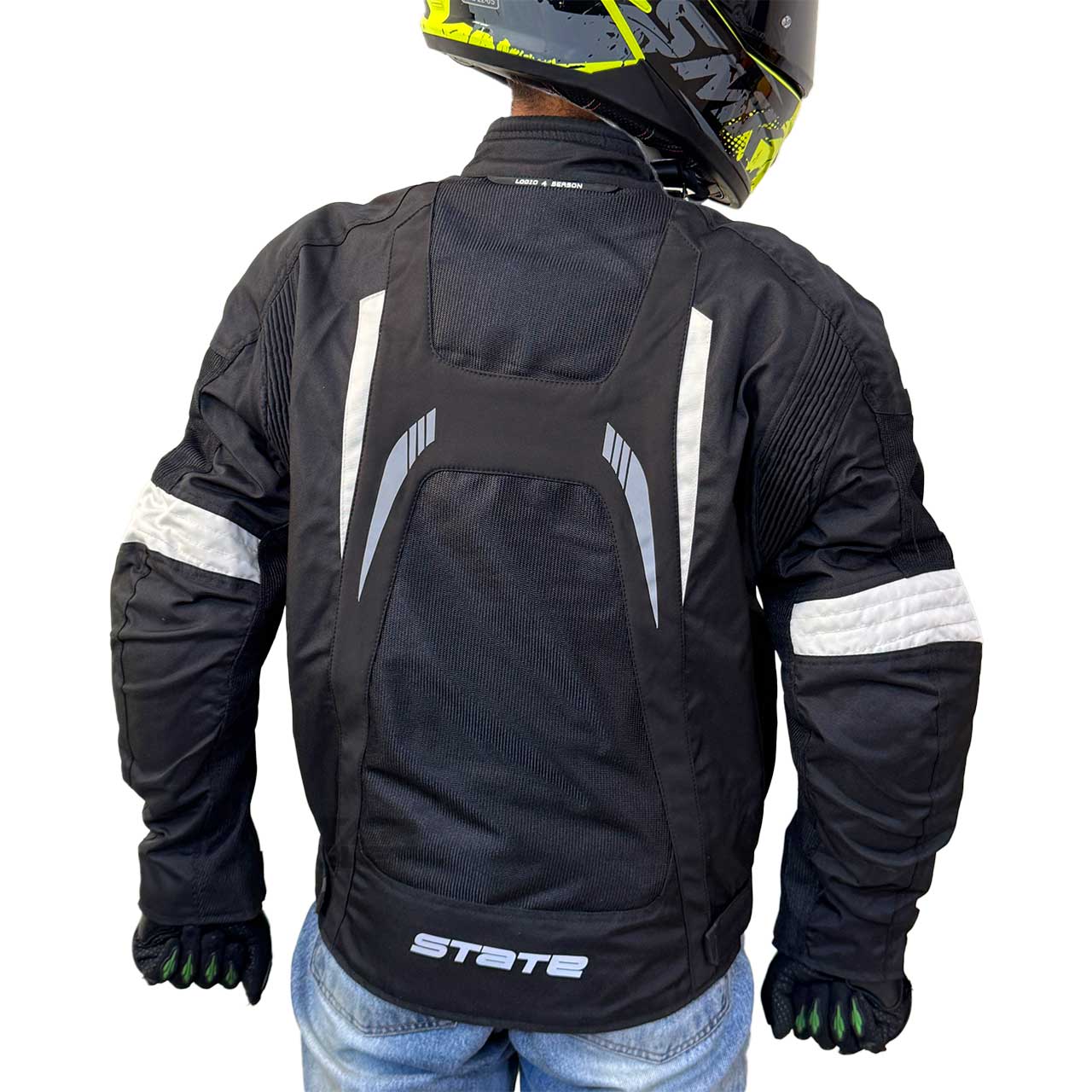 کیفیت کاپشن موتور سواری ترونیک نت STATE مدل BLACK