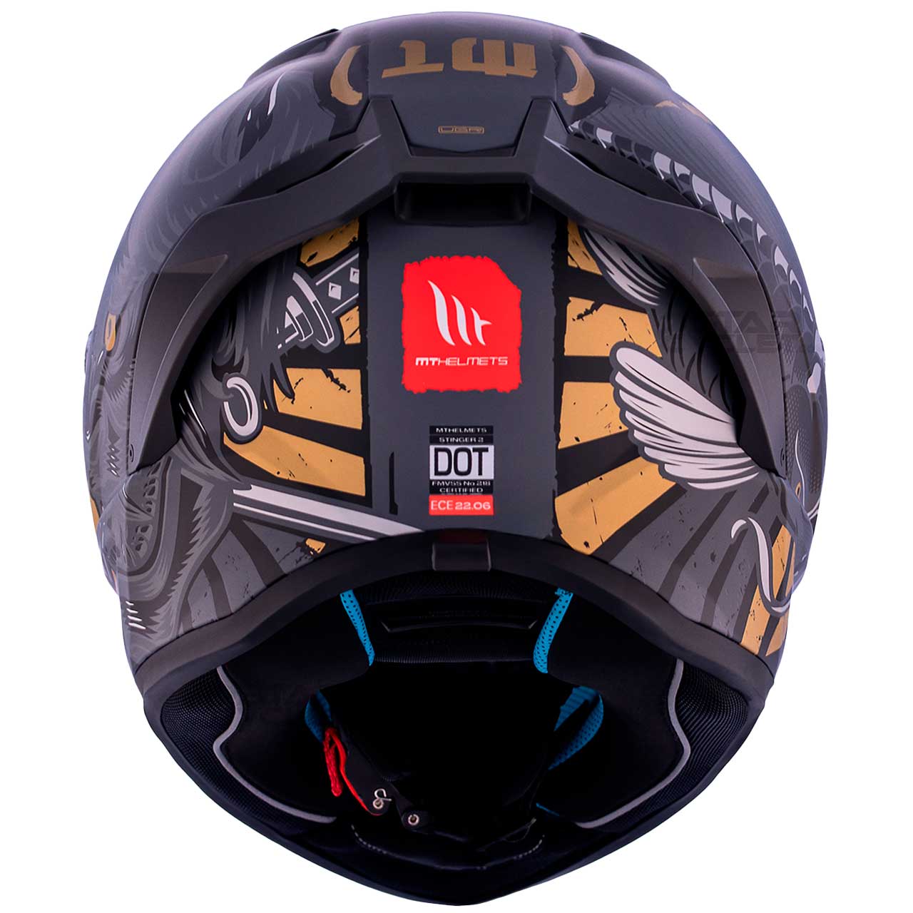 کیفیت کلاه کاسکت فک ثابت MT مدل Stinger B9