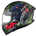 کیفیت کلاه کاسکت فک ثابت MT مدل STINGER A3