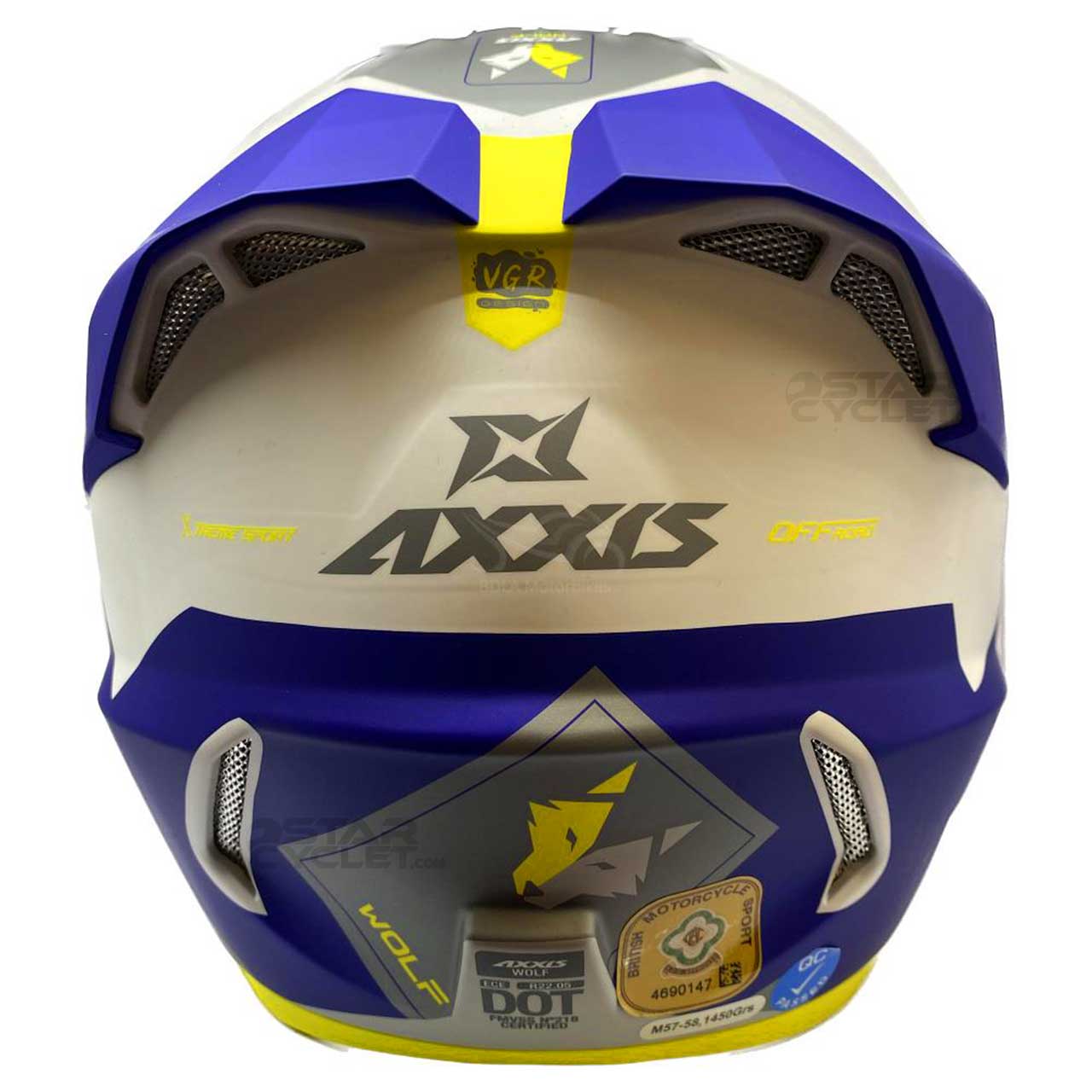 قیمت کلاه کاسکت کراسی AXXIS مدل BANDIT