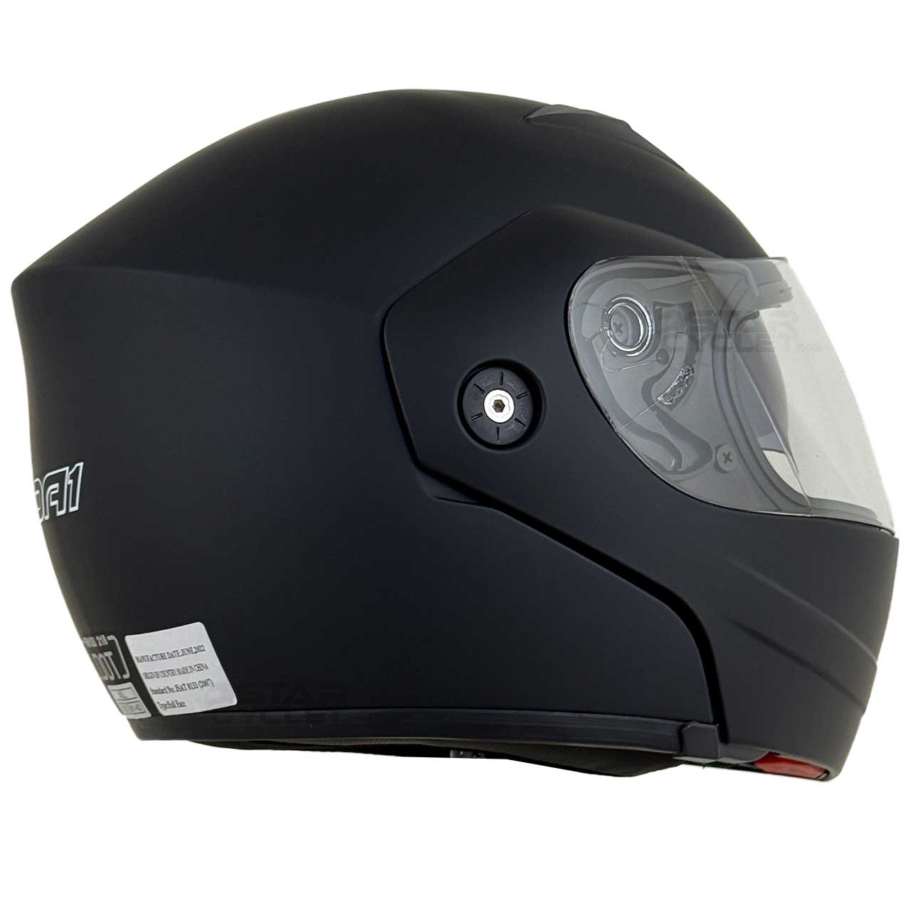 کیفیت کلاه کاسکت فک متحرک DA1 مدل 102 MT BLACK